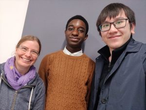 Photo of Janice (Founder), Ayo (AI Engineer) and Yi Ren (AI Engineer)